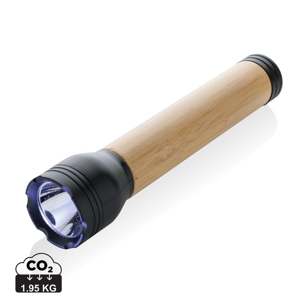 Lucid 5W ficklampa RCS certifierad återvunnen plast & bambu