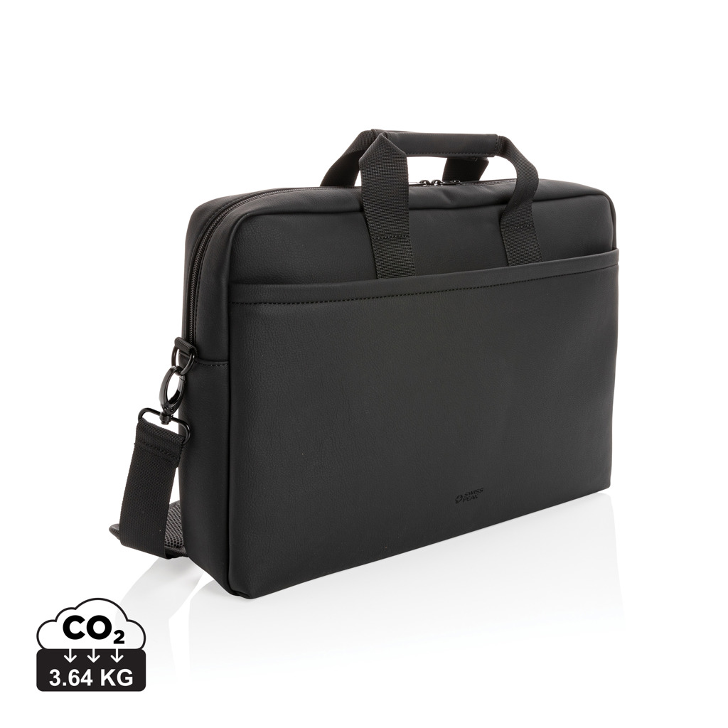 Swiss Peak lyxig laptopväska i PU, PVC-fri