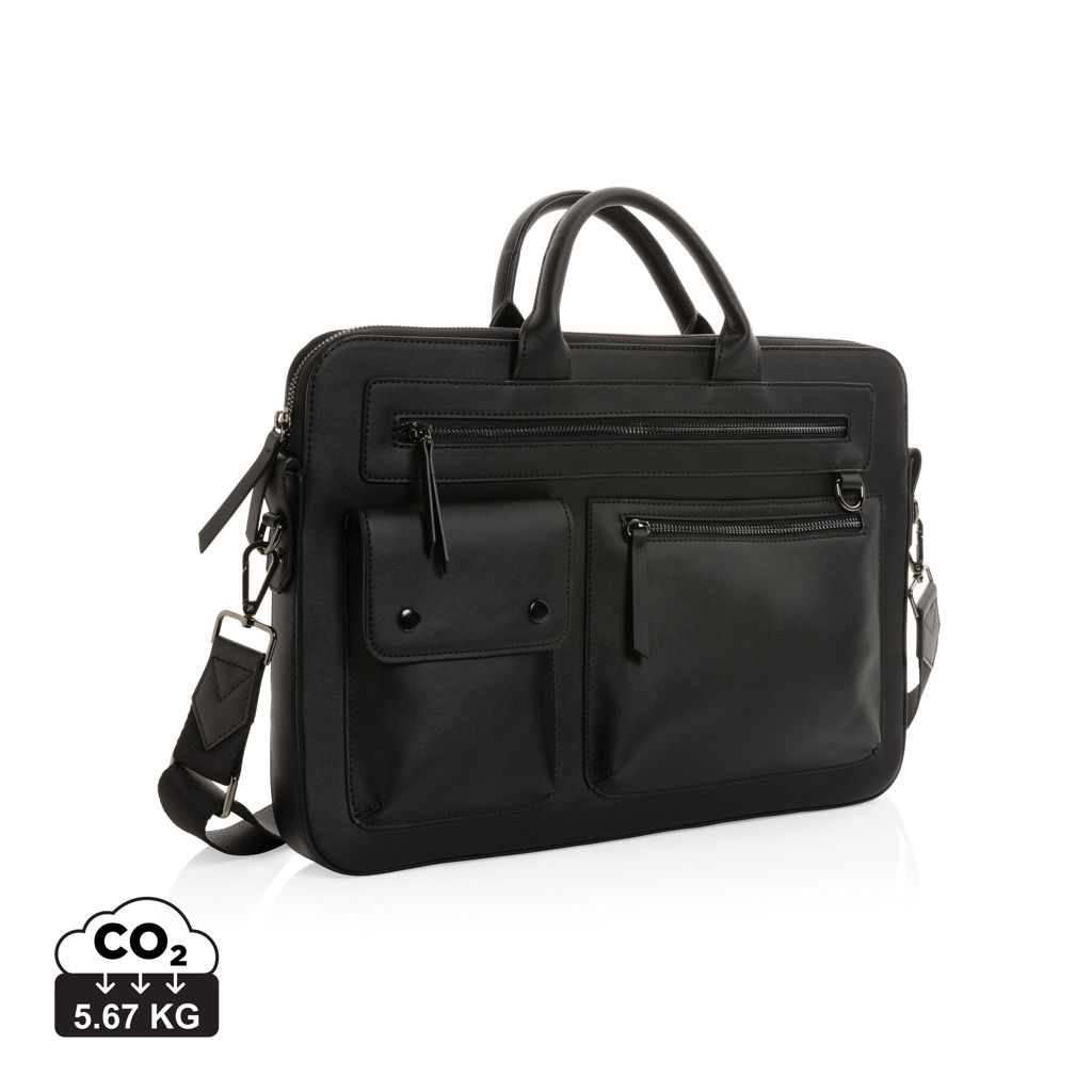 Swiss Peak 14″ laptopväska GRS återvunnen PU