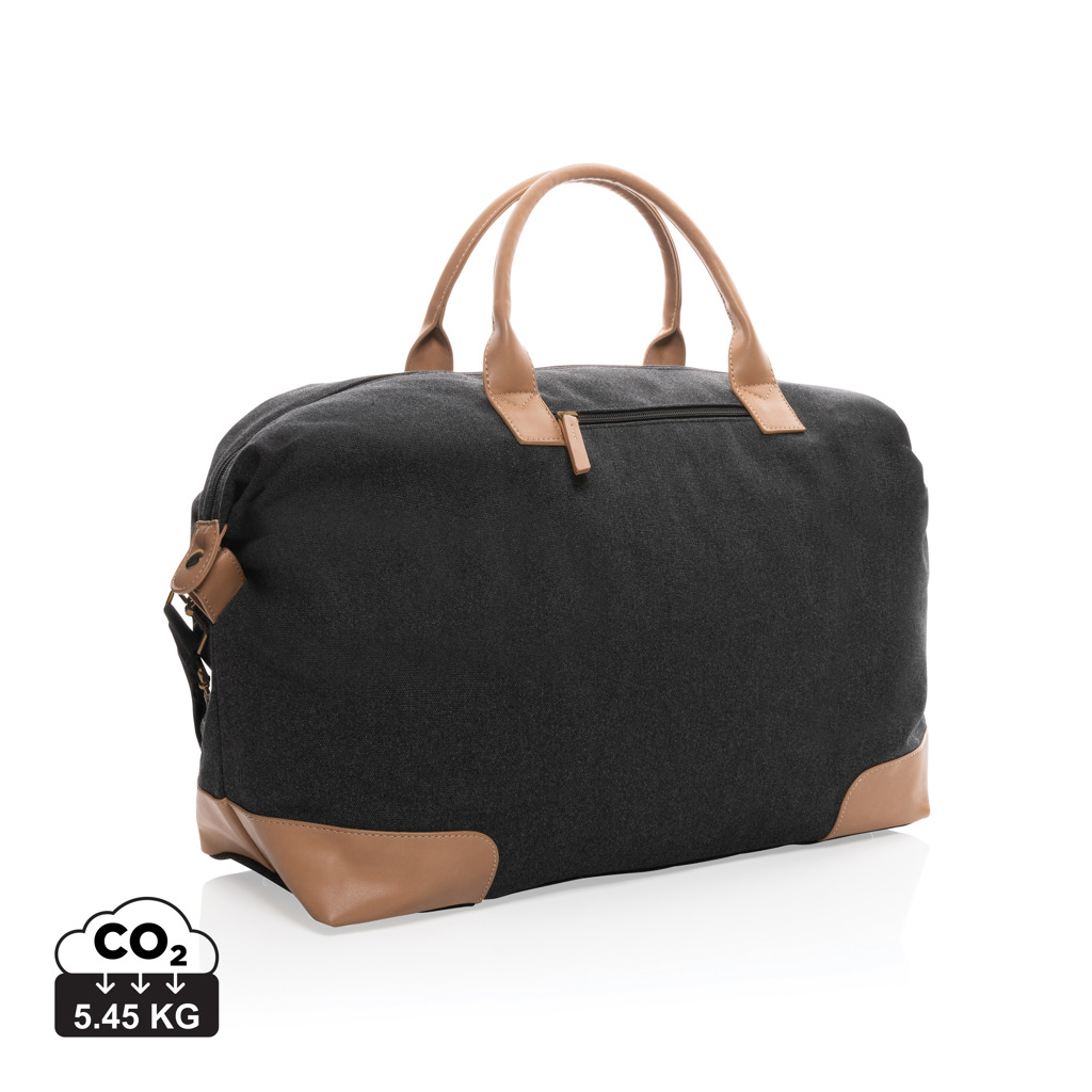 Impact AWARE™ stor weekendväska i 16 oz. återvunnen canvas