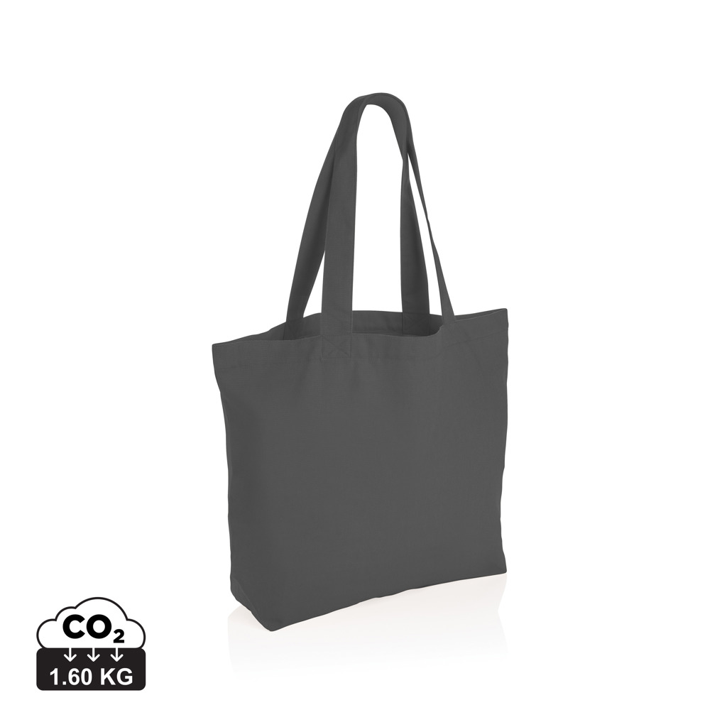 Impact Aware™ shoppingkasse m/ficka 240 gsm ofärgad rcanvas