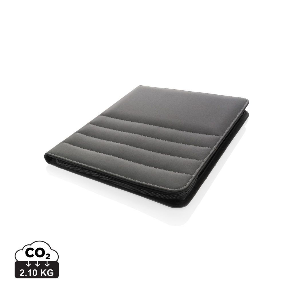 Impact AWARE™ RPET A4 portfolio med dragkedja