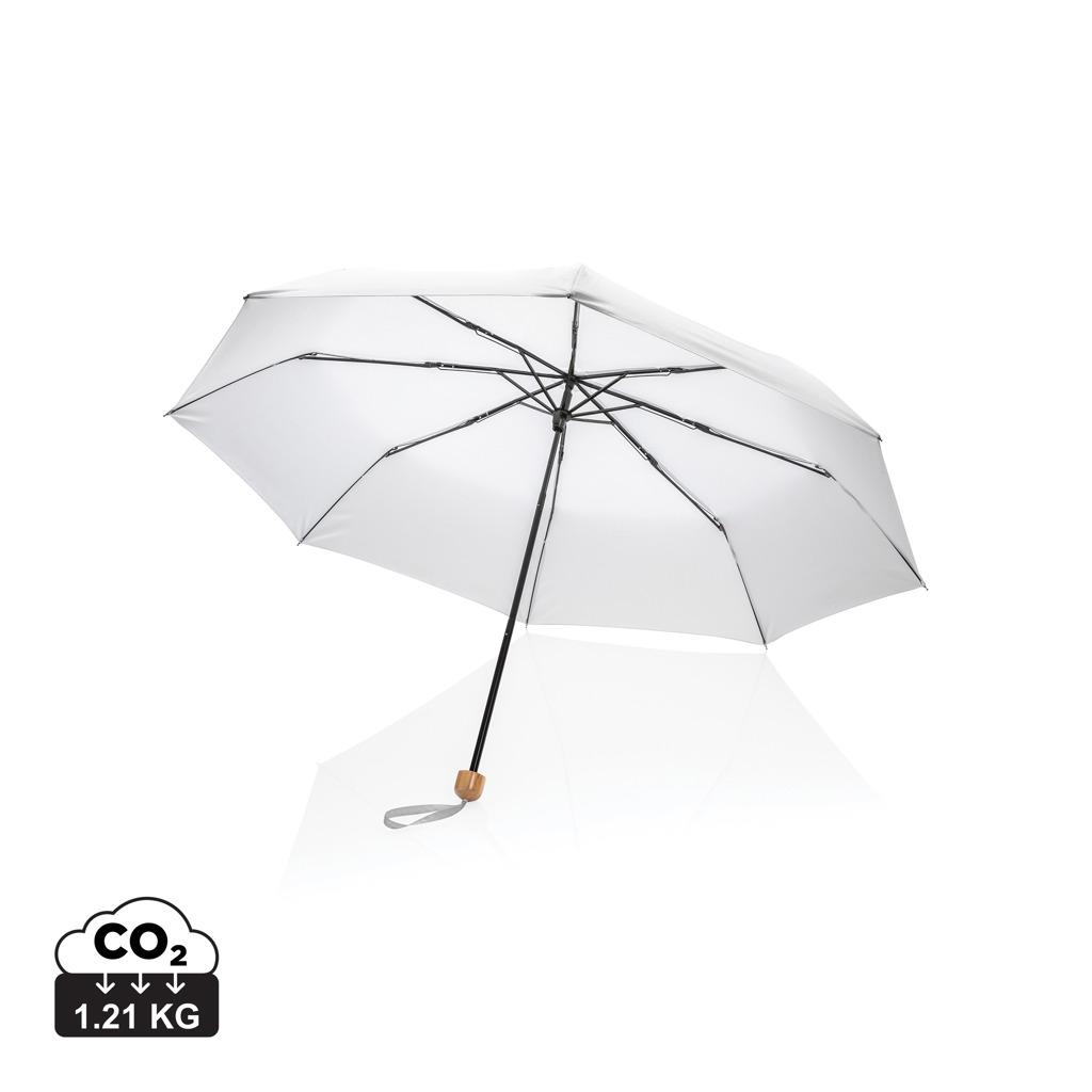 20.5″ Impact AWARE™ RPET 190T Pongee paraply bambu