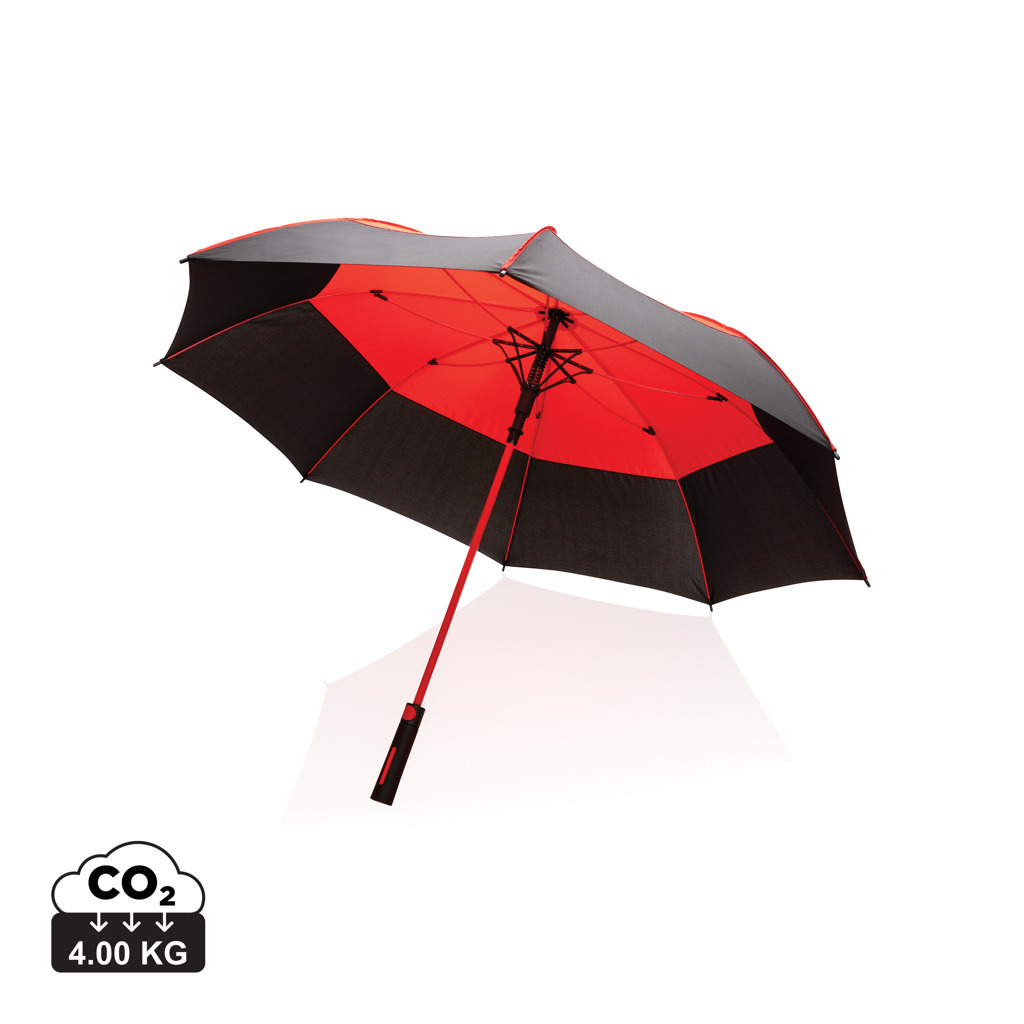 27″ Impact AWARE™ RPET 190T auto open stormsäkert paraply