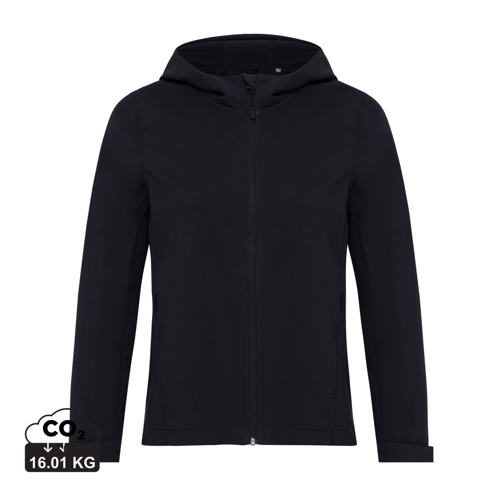 Iqoniq Makalu soft shell damjacka i återvunnen polyester
