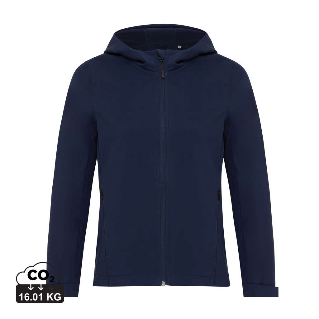 Iqoniq Makalu soft shell damjacka i återvunnen polyester