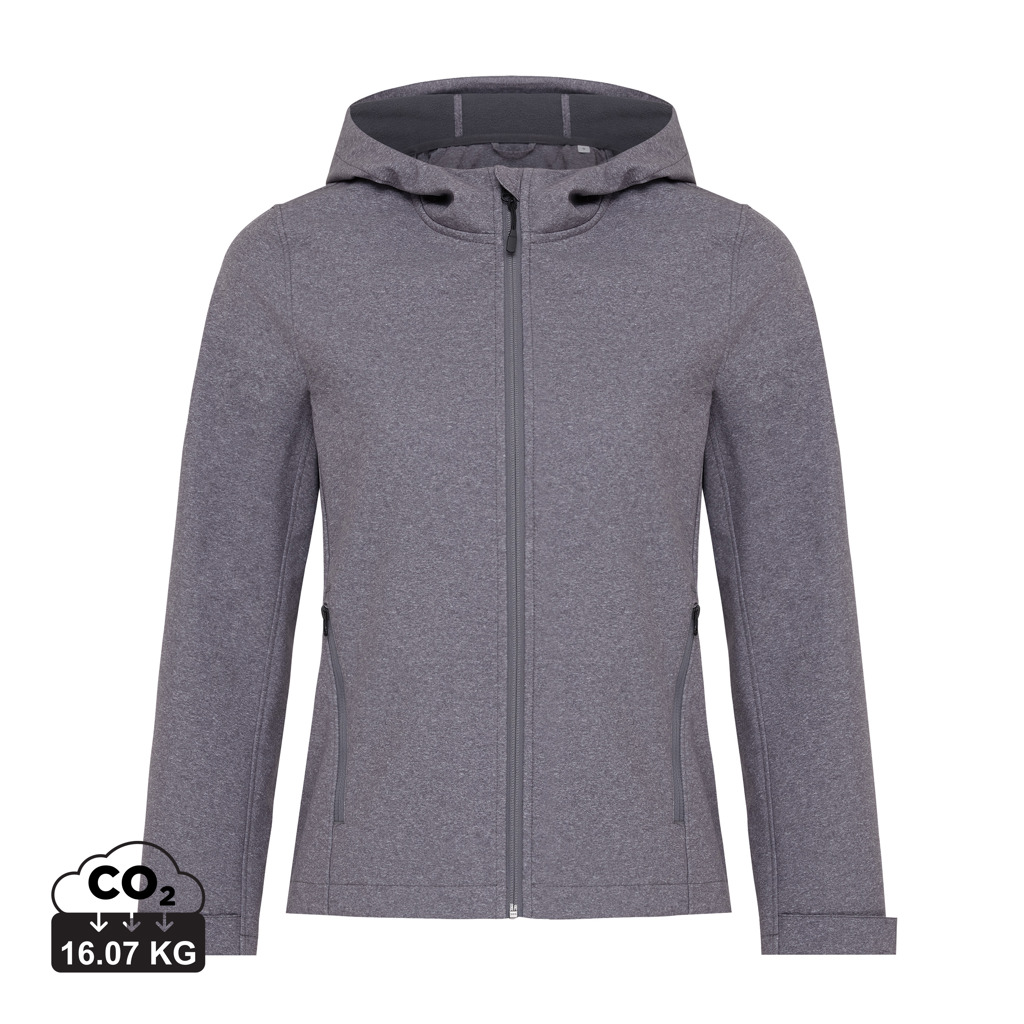 Iqoniq Makalu soft shell damjacka i återvunnen polyester