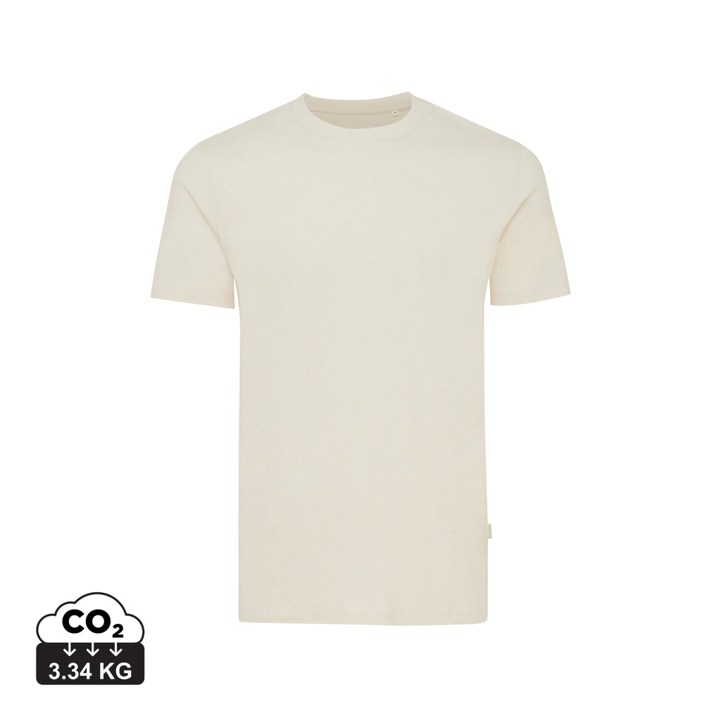 Iqoniq Manuel t-shirt i återvunnen ofärgad bomull