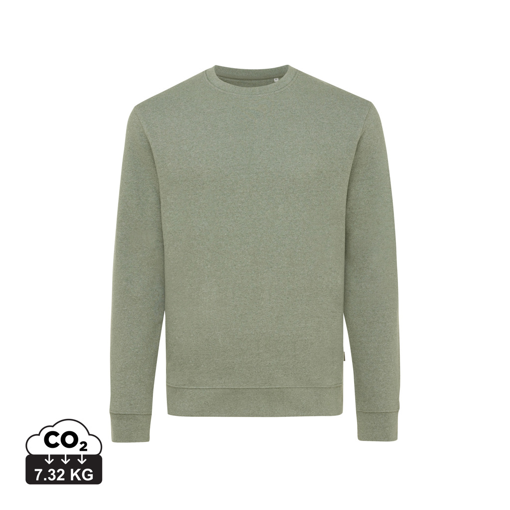 Iqoniq Denali sweatshirt i återvunnen ofärgad bomull