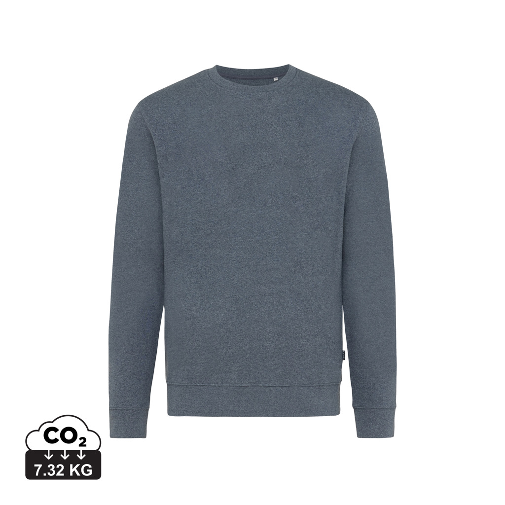 Iqoniq Denali sweatshirt i återvunnen ofärgad bomull
