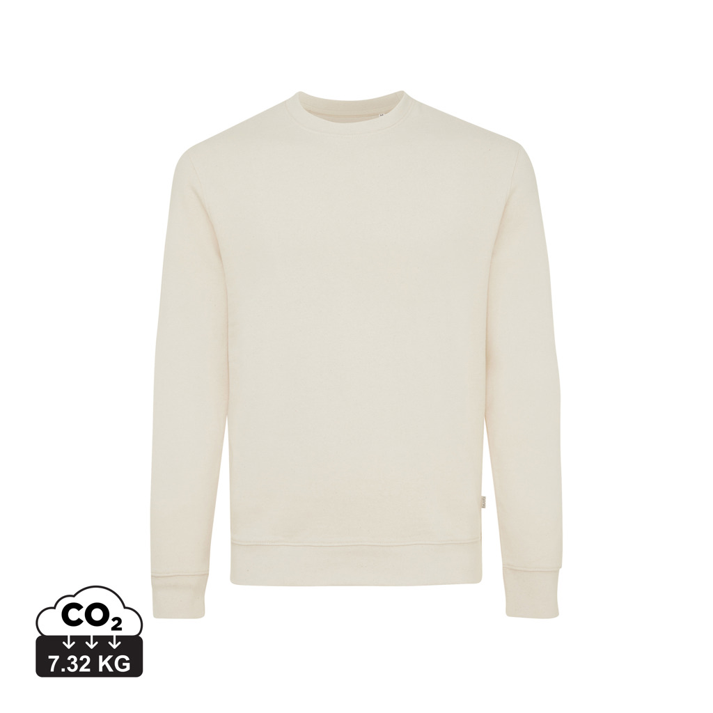 Iqoniq Denali sweatshirt i återvunnen ofärgad bomull