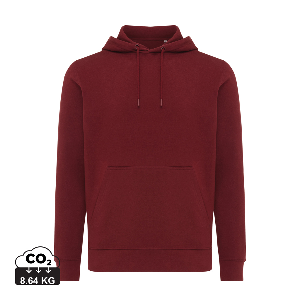 Iqoniq Rila lättvikt hoodie i återvunnen bomull