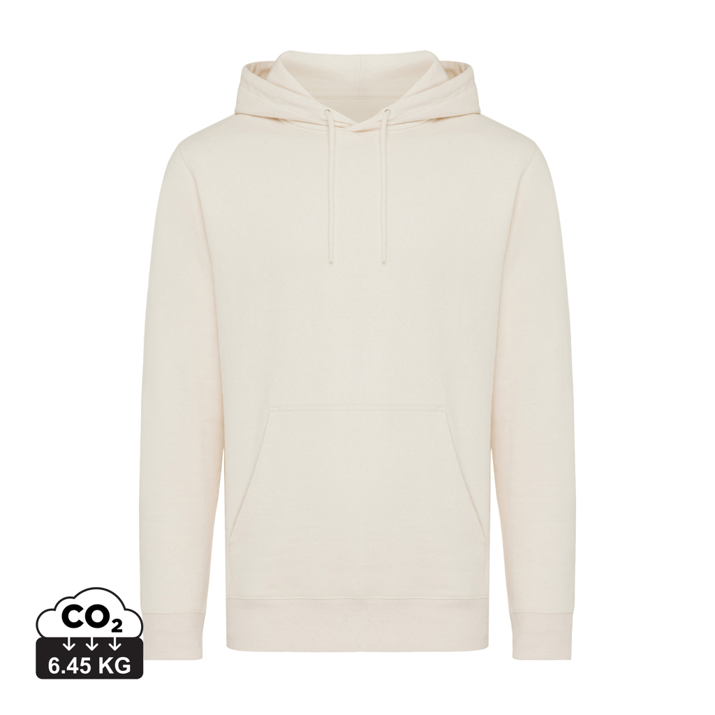 Iqoniq Rila lättvikt hoodie i återvunnen bomull