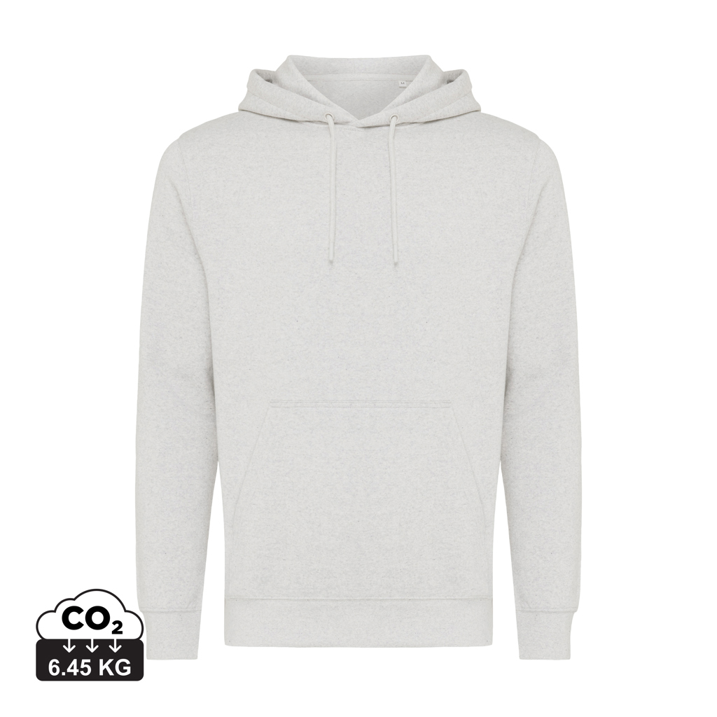 Iqoniq Rila lättvikt hoodie i återvunnen bomull